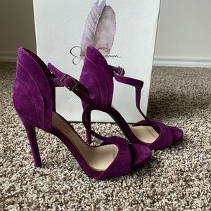 Jessica Simpson Rayanna Wisteria Purple Heels